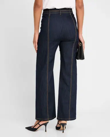 Cinq à Sept Dorothea Wide-Leg Jeans | Thumbnail 3 Cinq à Sept Dorothea Wide-Leg Jeans | Thumbnail 3