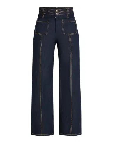 Cinq à Sept Dorothea Wide-Leg Jeans | Thumbnail 1 Cinq à Sept Dorothea Wide-Leg Jeans | Thumbnail 1