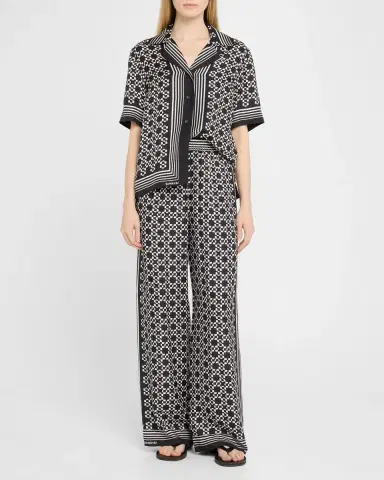 Simkhai Koda Button-Front Shirt | Thumbnail 2 Simkhai Koda Button-Front Shirt | Thumbnail 2