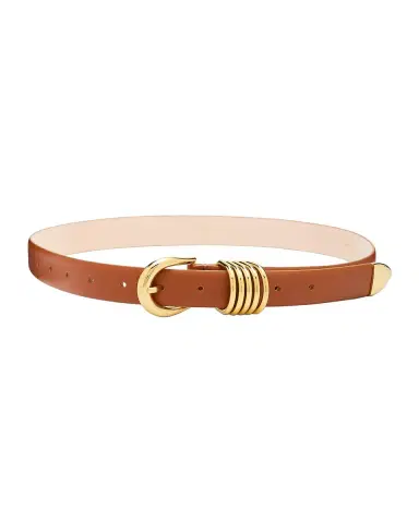 Déhanche Hollyhock Triple Wrap Calf Leather Medium Belt | Thumbnail 3 Déhanche Hollyhock Triple Wrap Calf Leather Medium Belt | Thumbnail 3