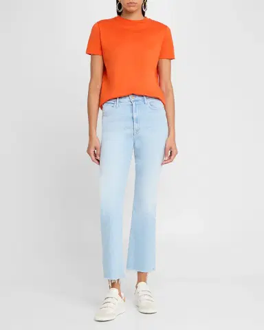 MOTHER The Hustler Ankle Fray Jeans | Thumbnail 2 MOTHER The Hustler Ankle Fray Jeans | Thumbnail 2