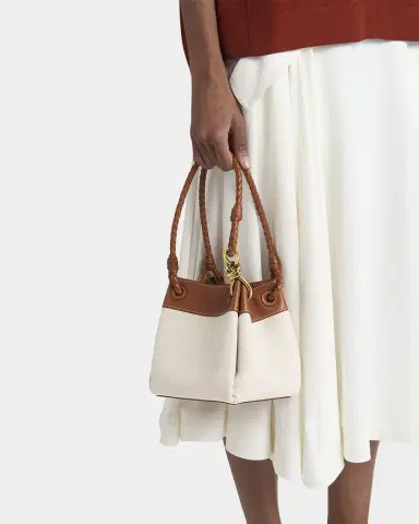 Bottega Veneta Parachute Small Canvas Shoulder Bag | Thumbnail 2 Bottega Veneta Parachute Small Canvas Shoulder Bag | Thumbnail 2