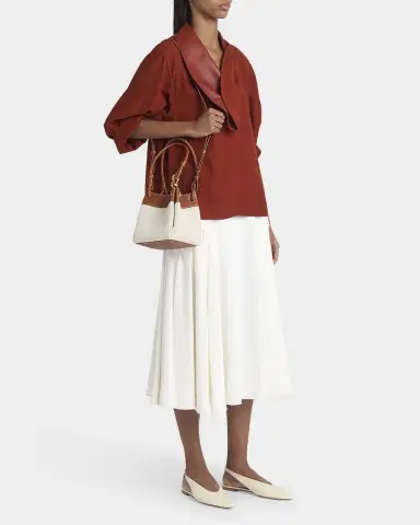 Bottega Veneta Parachute Small Canvas Shoulder Bag | Thumbnail 6 Bottega Veneta Parachute Small Canvas Shoulder Bag | Thumbnail 6