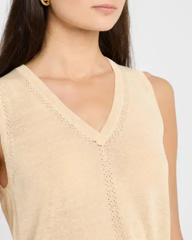 Proenza Schouler White Label Heyde Sleeveless Sweater | Thumbnail 6 Proenza Schouler White Label Heyde Sleeveless Sweater | Thumbnail 6