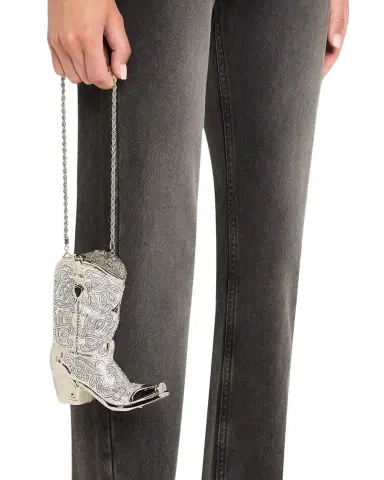 Judith Leiber Couture Crystal Cowboy Boot Clutch Bag | Thumbnail 1 Judith Leiber Couture Crystal Cowboy Boot Clutch Bag | Thumbnail 1