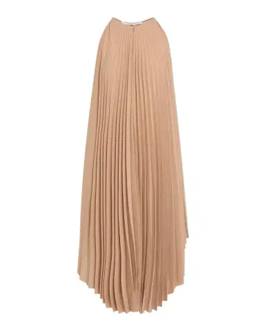 Philosophy di Lorenzo Serafini Pleated Halter Midi Dress | Thumbnail 1 Philosophy di Lorenzo Serafini Pleated Halter Midi Dress | Thumbnail 1