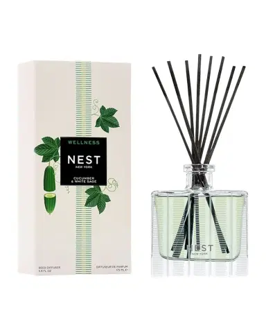NEST New York Cucumber & White Sage Reed Diffuser, 5.9 oz. | Thumbnail 1 NEST New York Cucumber & White Sage Reed Diffuser, 5.9 oz. | Thumbnail 1
