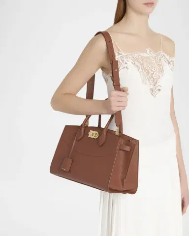 Ferragamo The New Studio Soft Leather Top-Handle Bag | Thumbnail 2 Ferragamo The New Studio Soft Leather Top-Handle Bag | Thumbnail 2