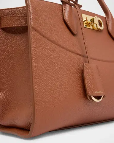 Ferragamo The New Studio Soft Leather Top-Handle Bag | Thumbnail 6 Ferragamo The New Studio Soft Leather Top-Handle Bag | Thumbnail 6