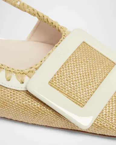 Roger Vivier Belle Vivier Buckle Slingback Pumps | Thumbnail 3 Roger Vivier Belle Vivier Buckle Slingback Pumps | Thumbnail 3