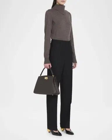 Ferragamo The New Studio Box Leather Top-Handle Bag | Thumbnail 5 Ferragamo The New Studio Box Leather Top-Handle Bag | Thumbnail 5