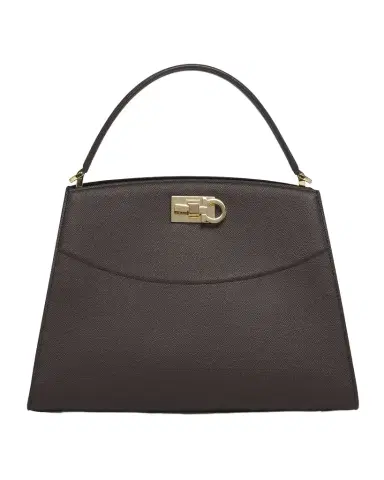 Ferragamo The New Studio Box Leather Top-Handle Bag | Thumbnail 1 Ferragamo The New Studio Box Leather Top-Handle Bag | Thumbnail 1