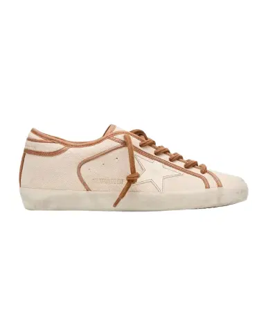 Golden Goose Super-Star Canvas Low-Top Sneakers | Thumbnail 1 Golden Goose Super-Star Canvas Low-Top Sneakers | Thumbnail 1