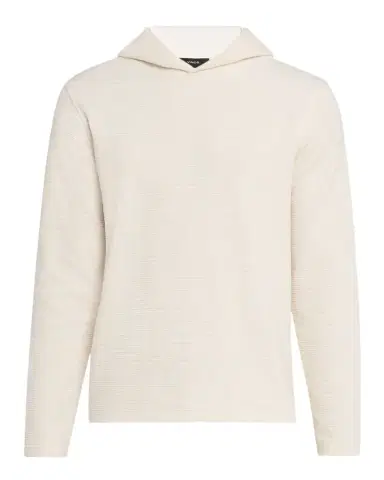 Vince Men's Double-Face Textured Hoodie | Thumbnail 1 Vince Men's Double-Face Textured Hoodie | Thumbnail 1