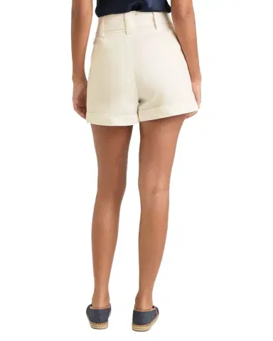 Cinq à Sept Aldi Belted Wide-Leg Linen Shorts | Thumbnail 1 Cinq à Sept Aldi Belted Wide-Leg Linen Shorts | Thumbnail 1