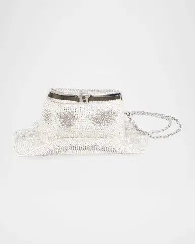 Judith Leiber Couture Crystal Cowboy Hat Clutch Bag | Thumbnail 4 Judith Leiber Couture Crystal Cowboy Hat Clutch Bag | Thumbnail 4