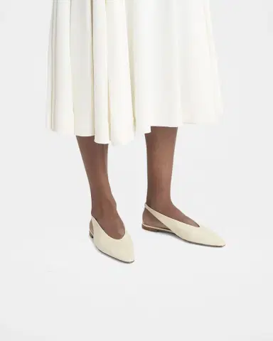 Bottega Veneta Slingback Pointed Leather Ballet Flats | Thumbnail 2 Bottega Veneta Slingback Pointed Leather Ballet Flats | Thumbnail 2