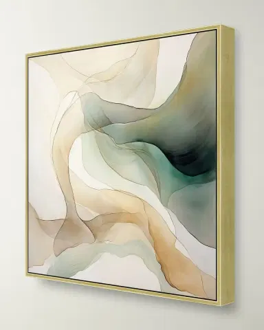 Prestige Arts "Guilded Greens 2" Framed Giclee | Thumbnail 2 Prestige Arts "Guilded Greens 2" Framed Giclee | Thumbnail 2