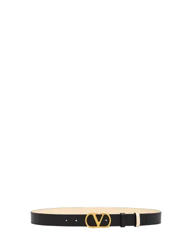 Valentino Garavani VLogo Signature Reversible Leather Belt, 30mm | Thumbnail 3 Valentino Garavani VLogo Signature Reversible Leather Belt, 30mm | Thumbnail 3