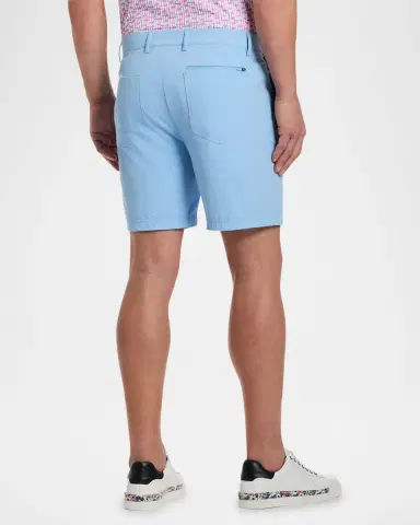 Robert Graham Men 's Aster Stretch Flat-Front Shorts | Thumbnail 3 Robert Graham Men 's Aster Stretch Flat-Front Shorts | Thumbnail 3