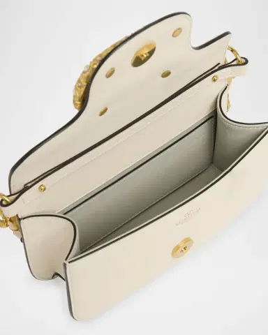 Valentino Garavani Loco Studded VLOGO Small Leather Shoulder Bag | Thumbnail 4 Valentino Garavani Loco Studded VLOGO Small Leather Shoulder Bag | Thumbnail 4