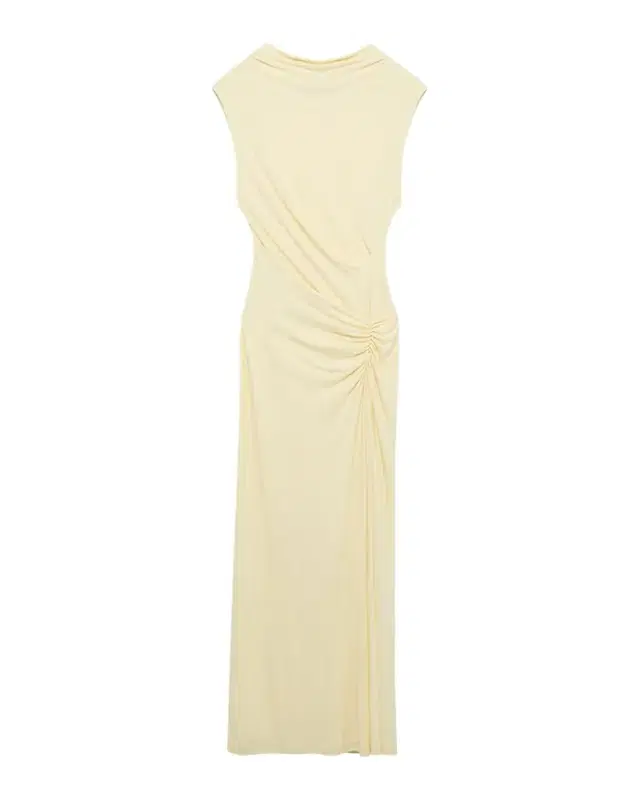 Acacia Sleeveless Ruched Midi Dress Acacia Sleeveless Ruched Midi Dress