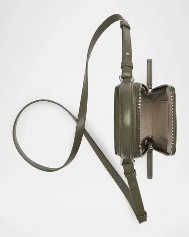 Bottega Veneta Men's Getaway Leather Crossbody Phone Pouch | Thumbnail 3 Bottega Veneta Men's Getaway Leather Crossbody Phone Pouch | Thumbnail 3