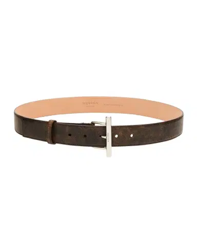 McQueen T-Bar Skinny Leather Belt | Thumbnail 1 McQueen T-Bar Skinny Leather Belt | Thumbnail 1