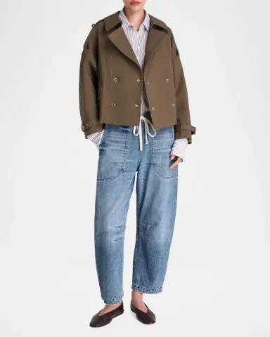 TWP Bogie Short Trench Coat | Thumbnail 2 TWP Bogie Short Trench Coat | Thumbnail 2