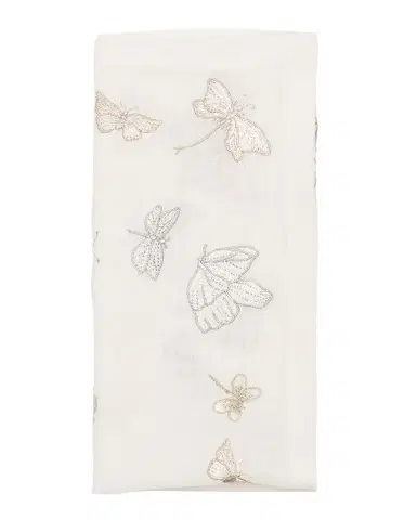 Kim Seybert Monarch Garden Linen Napkin | Thumbnail 1 Kim Seybert Monarch Garden Linen Napkin | Thumbnail 1