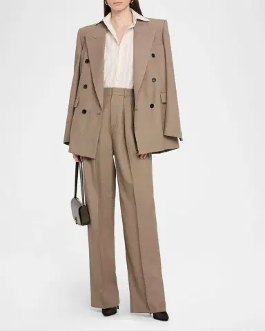 Saint Laurent Double-Breasted Blazer | Thumbnail 2 Saint Laurent Double-Breasted Blazer | Thumbnail 2