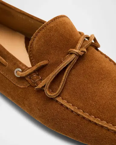 Paul Stuart Men 's Dino Suede Driving Shoes | Thumbnail 3 Paul Stuart Men 's Dino Suede Driving Shoes | Thumbnail 3