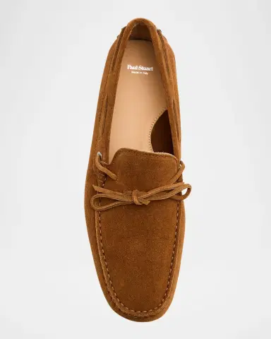 Paul Stuart Men 's Dino Suede Driving Shoes | Thumbnail 4 Paul Stuart Men 's Dino Suede Driving Shoes | Thumbnail 4