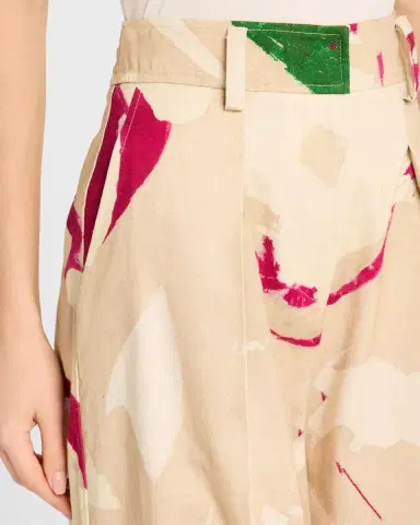 Ulla Johnson UJ x Lee Krasner Mitchell Wide-Leg Pants | Thumbnail 5 Ulla Johnson UJ x Lee Krasner Mitchell Wide-Leg Pants | Thumbnail 5