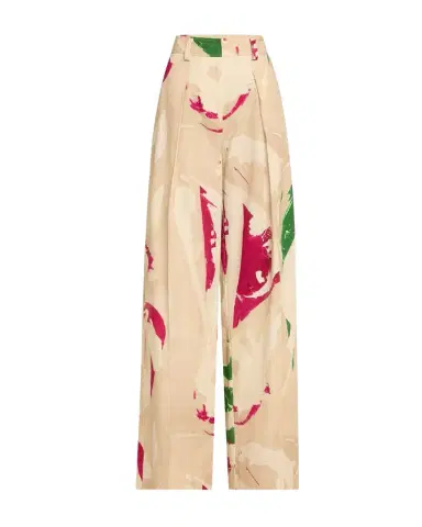 Ulla Johnson UJ x Lee Krasner Mitchell Wide-Leg Pants | Thumbnail 1 Ulla Johnson UJ x Lee Krasner Mitchell Wide-Leg Pants | Thumbnail 1