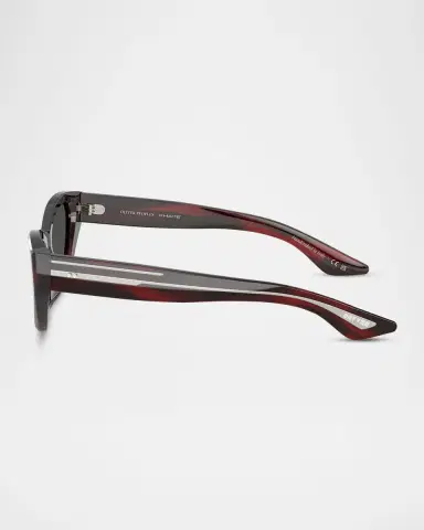Khaite x Oliver Peoples 1961C Acetate Cat-Eye Sunglasses | Thumbnail 2 Khaite x Oliver Peoples 1961C Acetate Cat-Eye Sunglasses | Thumbnail 2