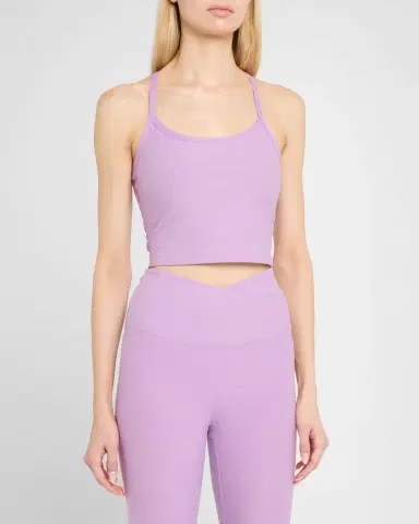 Beyond Yoga Space-dye Slim Racerback Cropped Tank | Thumbnail 4 Beyond Yoga Space-dye Slim Racerback Cropped Tank | Thumbnail 4
