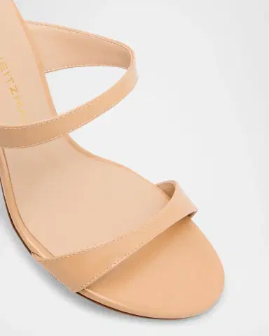 Stuart Weitzman Nudist Patent Leather Dual-Strap Sandals | Thumbnail 5 Stuart Weitzman Nudist Patent Leather Dual-Strap Sandals | Thumbnail 5