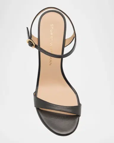Stuart Weitzman Babette Leather Ankle-Strap Sandals | Thumbnail 6 Stuart Weitzman Babette Leather Ankle-Strap Sandals | Thumbnail 6