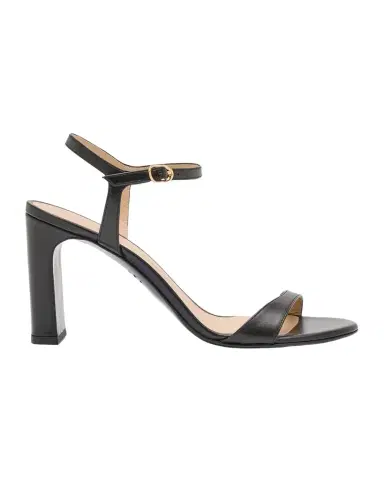 Stuart Weitzman Babette Leather Ankle-Strap Sandals | Thumbnail 1 Stuart Weitzman Babette Leather Ankle-Strap Sandals | Thumbnail 1