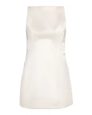 Retrofête Livie High-Neck Satin Mini Dress | Thumbnail 1 Retrofête Livie High-Neck Satin Mini Dress | Thumbnail 1