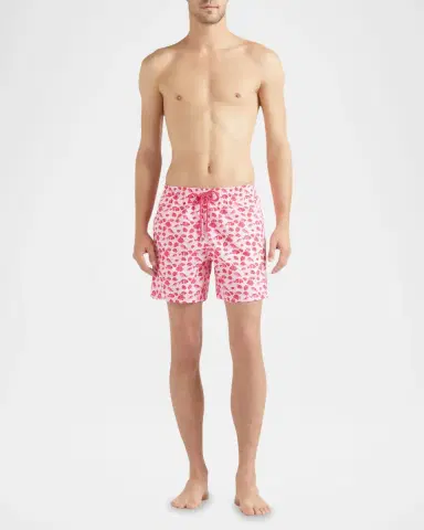 Vilebrequin Men's Fish-Print Swim Shorts | Thumbnail 3 Vilebrequin Men's Fish-Print Swim Shorts | Thumbnail 3