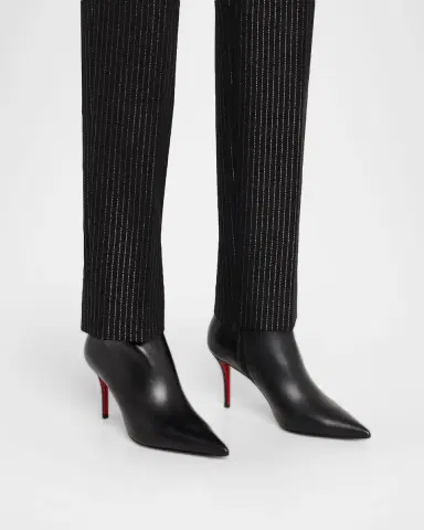 Christian Louboutin 80mm Miss Z Leather Booties | Thumbnail 2 Christian Louboutin 80mm Miss Z Leather Booties | Thumbnail 2