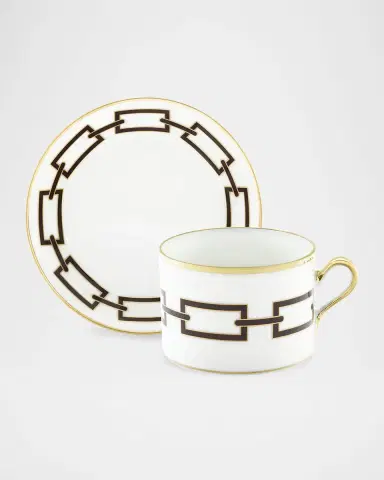GINORI 1735 Catene Ebano Tea Cup, 7.75 oz. | Thumbnail 3 GINORI 1735 Catene Ebano Tea Cup, 7.75 oz. | Thumbnail 3