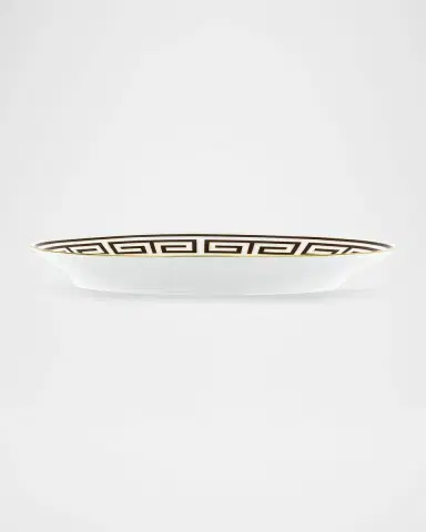 Ginori 1735 Labirinto Ebano Oval Flat Platter | Thumbnail 3 Ginori 1735 Labirinto Ebano Oval Flat Platter | Thumbnail 3