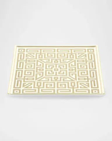 Ginori 1735 Labirinto Cachemire Vide Poche Square Plate | Thumbnail 2 Ginori 1735 Labirinto Cachemire Vide Poche Square Plate | Thumbnail 2