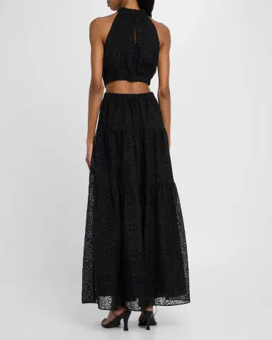 Ramy Brook Claudia Embroidered Cutout Maxi Dress | Thumbnail 3 Ramy Brook Claudia Embroidered Cutout Maxi Dress | Thumbnail 3