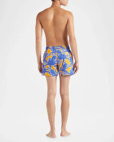 Vilebrequin Men's Poulpes Swim Trunks | Thumbnail 2 Vilebrequin Men's Poulpes Swim Trunks | Thumbnail 2