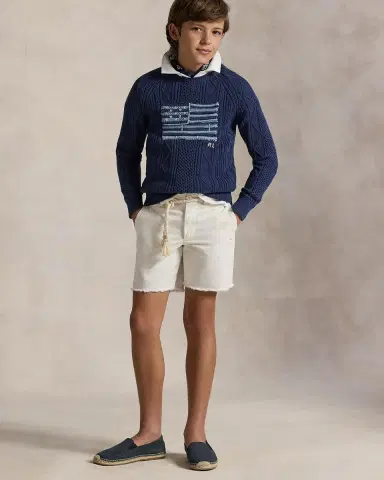 Polo Ralph Lauren Boy's Cotton Faded Flag Sweater | Thumbnail 5 Polo Ralph Lauren Boy's Cotton Faded Flag Sweater | Thumbnail 5