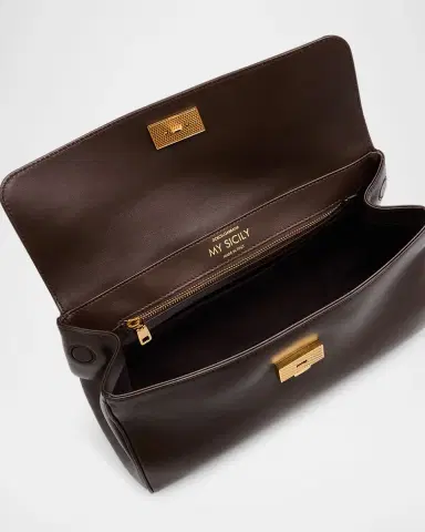 Dolce & Gabbana My Sicily Leather Top-Handle Bag | Thumbnail 3 Dolce & Gabbana My Sicily Leather Top-Handle Bag | Thumbnail 3